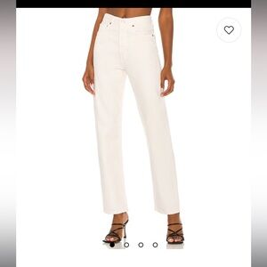 Agolde 90s Pinch Waist Denim in Drum Size 26